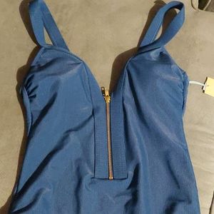 Kona Sol M 8-10 Blue One piece Swim